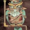 Steampunk Owl Bird diamond painting