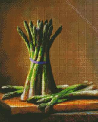 Still Life With Asparagus diamond painting