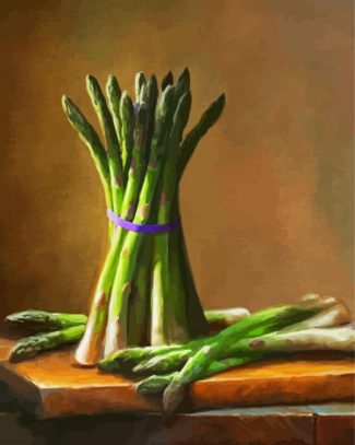 Still Life With Asparagus diamond painting