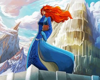 Stormlight Archive Shallan Davar diamond painting