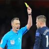 Stuart Attwell Giving Yellow Card To Sigurdsson diamond painting