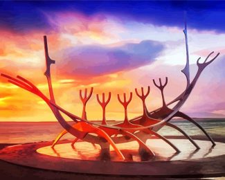 Sun Voyager diamond painting