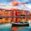 Sunset At Portofino diamond painting