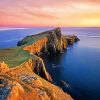 Sunset At Shetland Islands diamond painting