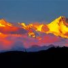 Sunset In Annapurna diamond painting