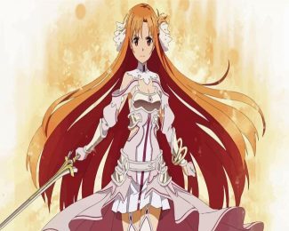 Sword Art Online Asuna Anime Character diamond painting