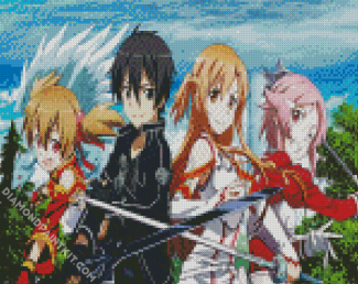 Sword Art Online diamond painting