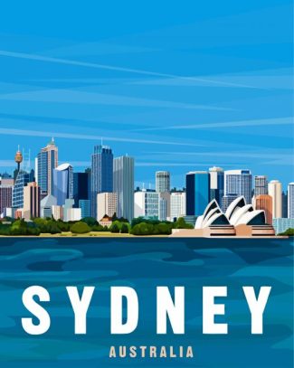 Sydney City diamond painting