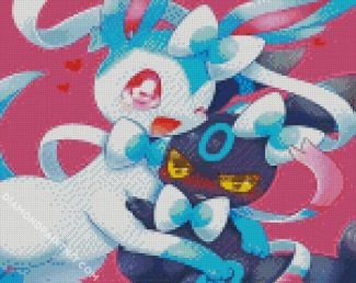 Sylveon Pokemon diamond painting