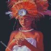 Tahitian Woman diamond painting