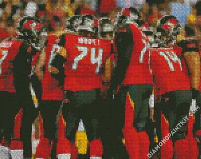 Tampa Bay Buccaneers Players Diamond painting