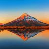 Taranaki Mountain diamond painting