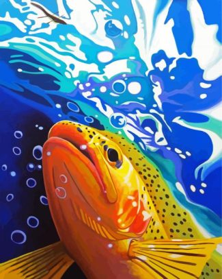 Tarpon diamond painting