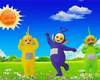 Teletubbies Animation diamond painting