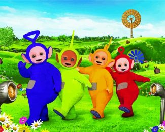 Teletubbies Babies diamond painting