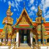 Temple Of The Emerald Buddha Thailand diamond painting