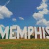 Tennessee Memphis City diamond painting