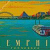 Tennessee Memphis Poster diamond painting