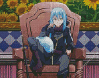 Tensai Shitara Rimuru Tempest diamond painting