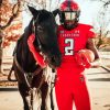 Texas Tech Keke Coutee diamond painting