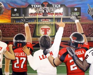 Texas Tech Legends diamond painting