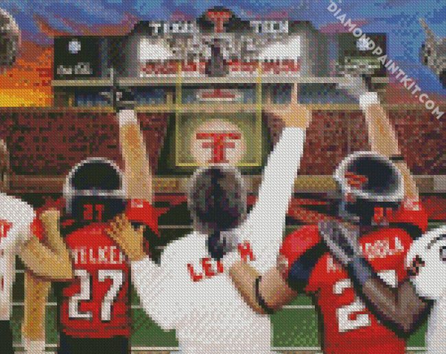 Texas Tech Legends diamond painting