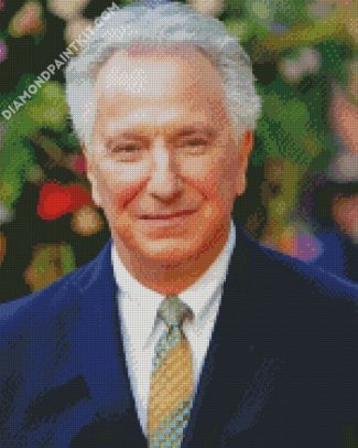 The Actor Alan rickman diamond painting