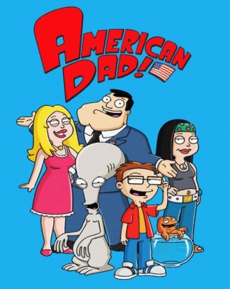 The Animated Movie American Dad diamond painting