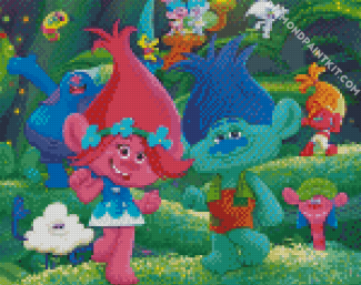 The Animation Trollstopia diamond painting