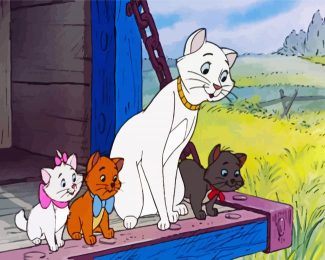 The Aristocats Kittens diamond painting