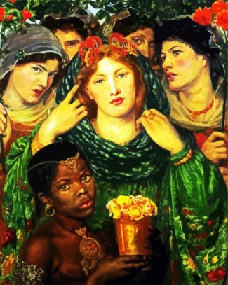 The Beloved By Rossetti diamond painting