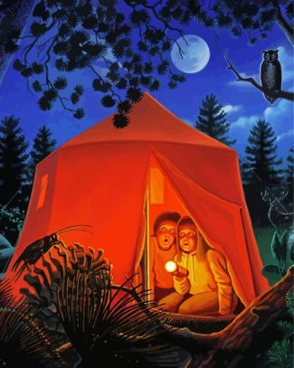 The Campout diamond painting