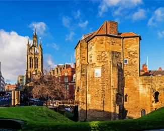 The Cathedral Church Of St Nicholas Newcastle diamond painting