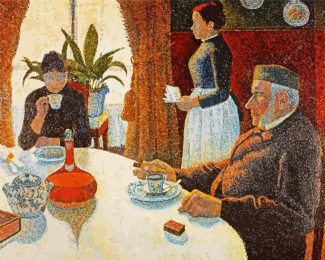 The Dining Room Signac Art diamond painting