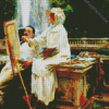 The Fountain Villa Torlonia Frascati Italy By Sargent diamond painting