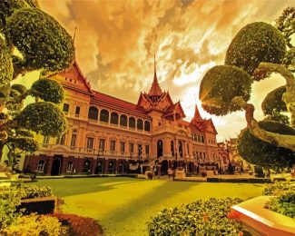 The Grand Palace Thailand diamond painting