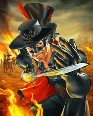 The Great Adventure Of Zorro diamond painting