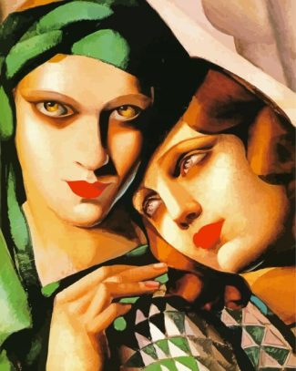 The Green Turban Lempicka diamond painting