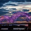 The Hernando De Soto Bridge Memphis diamond painting