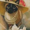 The Lady Cat diamond painting