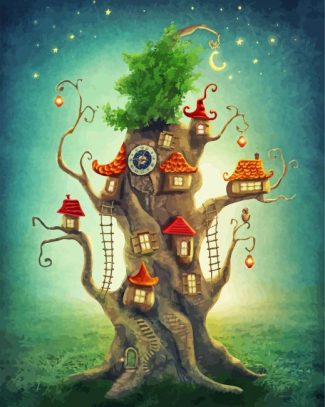 The Magical Tree House diamond painting