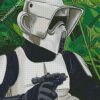 The Mandalorian Scout Trooper diamond painting