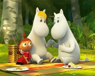 The Moomin Animation diamond painting