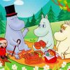 The Moomins Picnic diamond painting