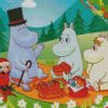 The Moomins Picnic diamond painting