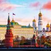 The Moscow Kremlin Russia diamond painting