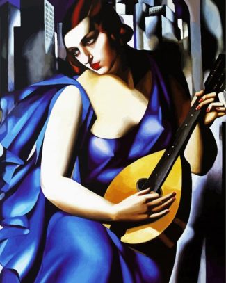 The Musician Tamara Lempicka diamond painting