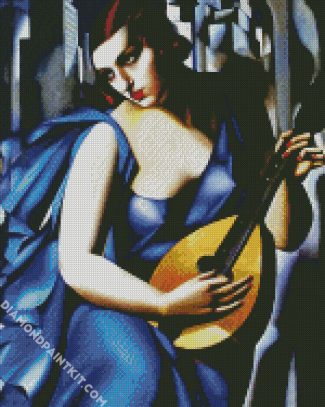 The Musician Tamara Lempicka diamond painting