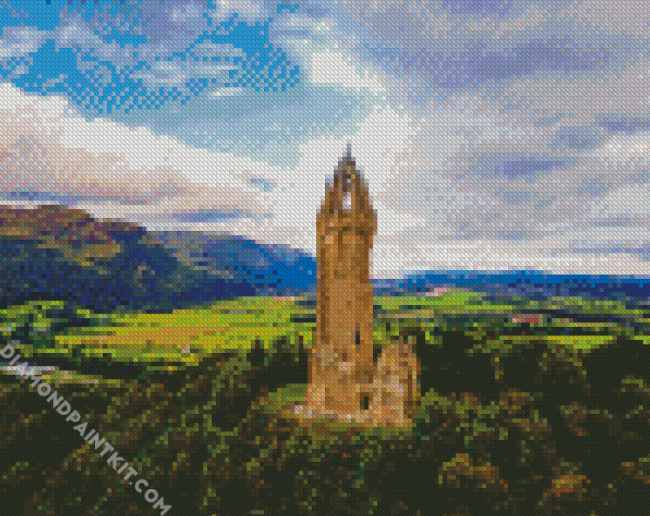 The National Wallace Monument Stirling diamond painting