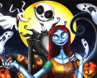 The Nightmare Before Christmas diamond painting